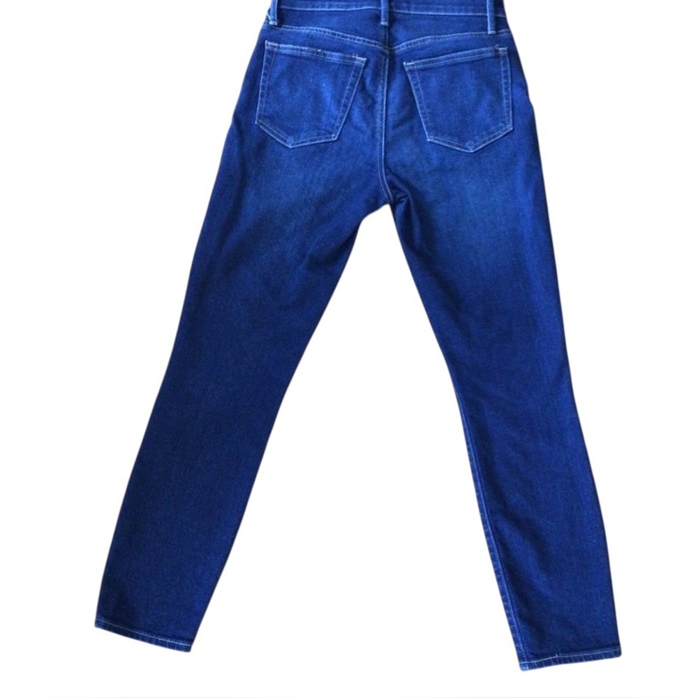 GAP 1969 distressed jeans true skinny high rise waist waisted stretchy size 2/26